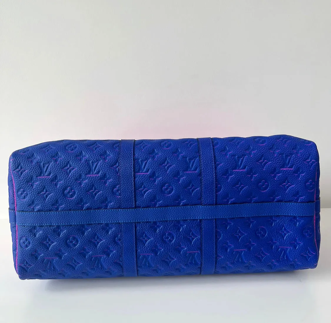 Louis Vuitton Pink Fluorescent Keepall 50