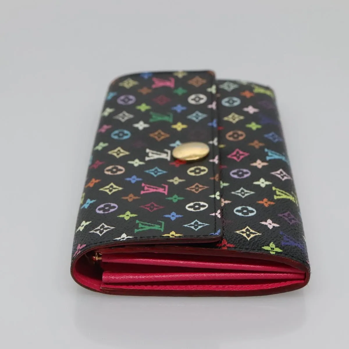 Louis Vuitton Portefeuille Sarah Canvas Wallet (Pre-Owned)