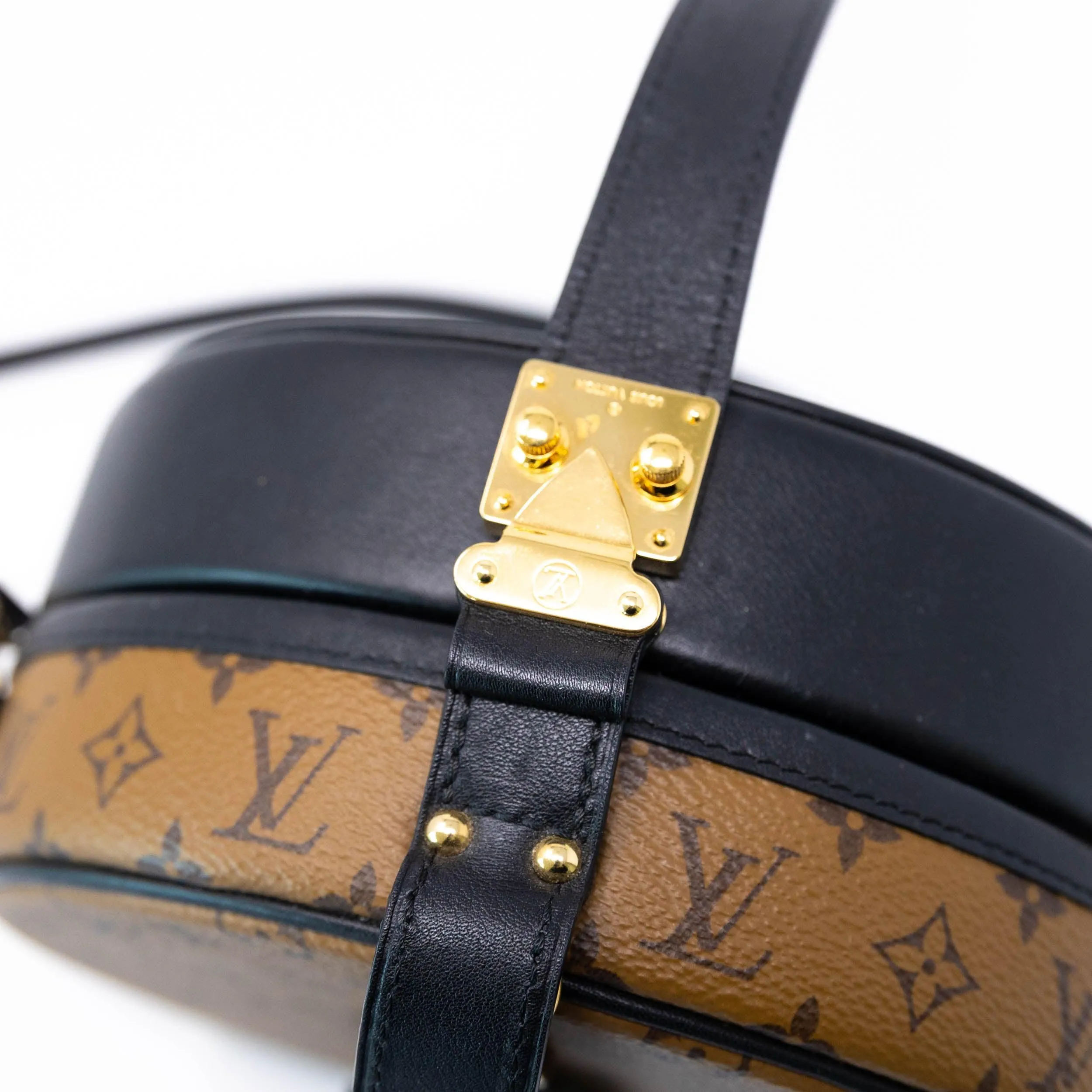 Louis Vuitton Reverse Monogram Petite Boite Chapeau Bag