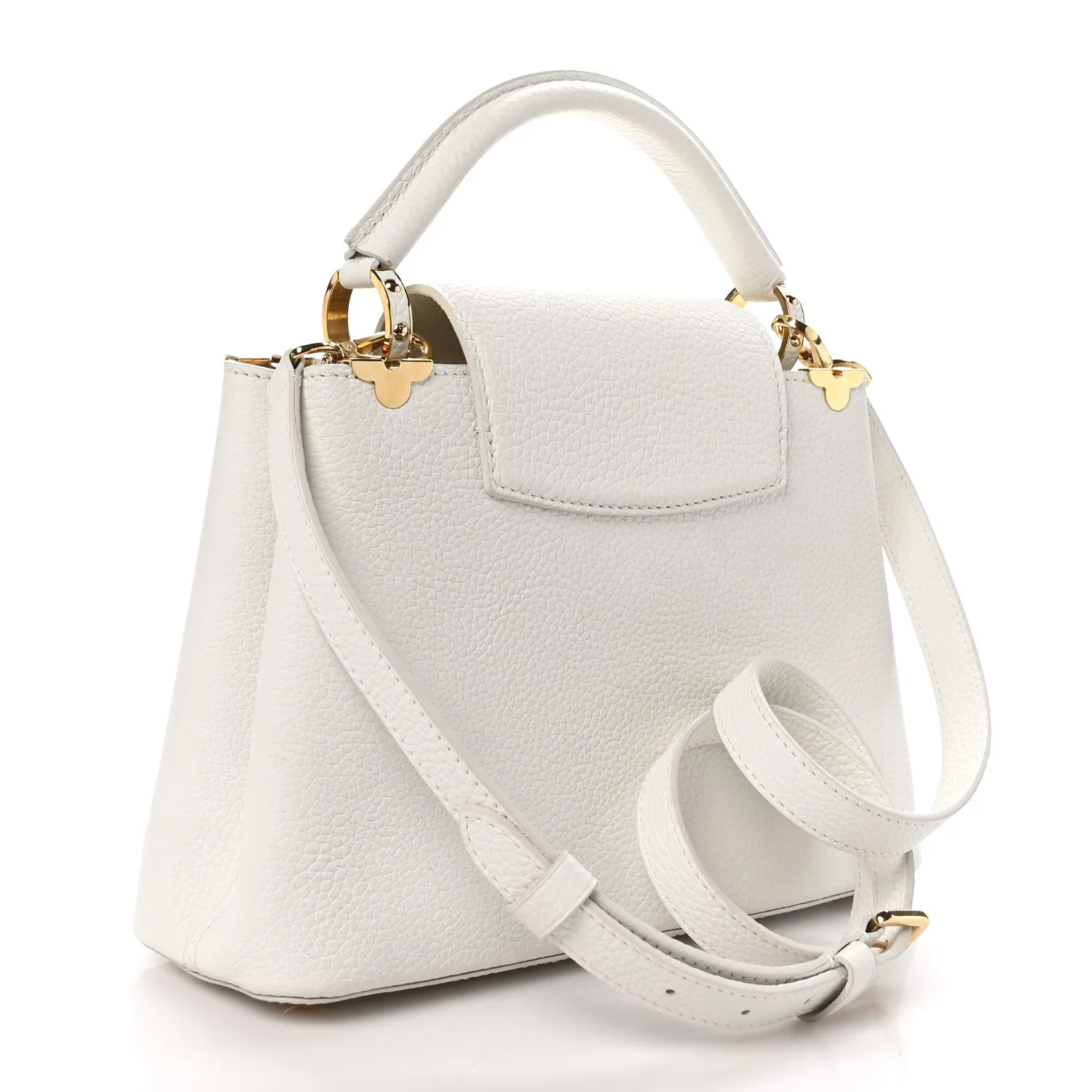 Louis Vuitton  Taurillon Embellished Flower Crown Capucines