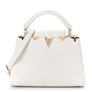 Louis Vuitton  Taurillon Embellished Flower Crown Capucines