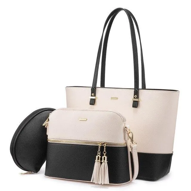 luxury Ladies large tote bag set