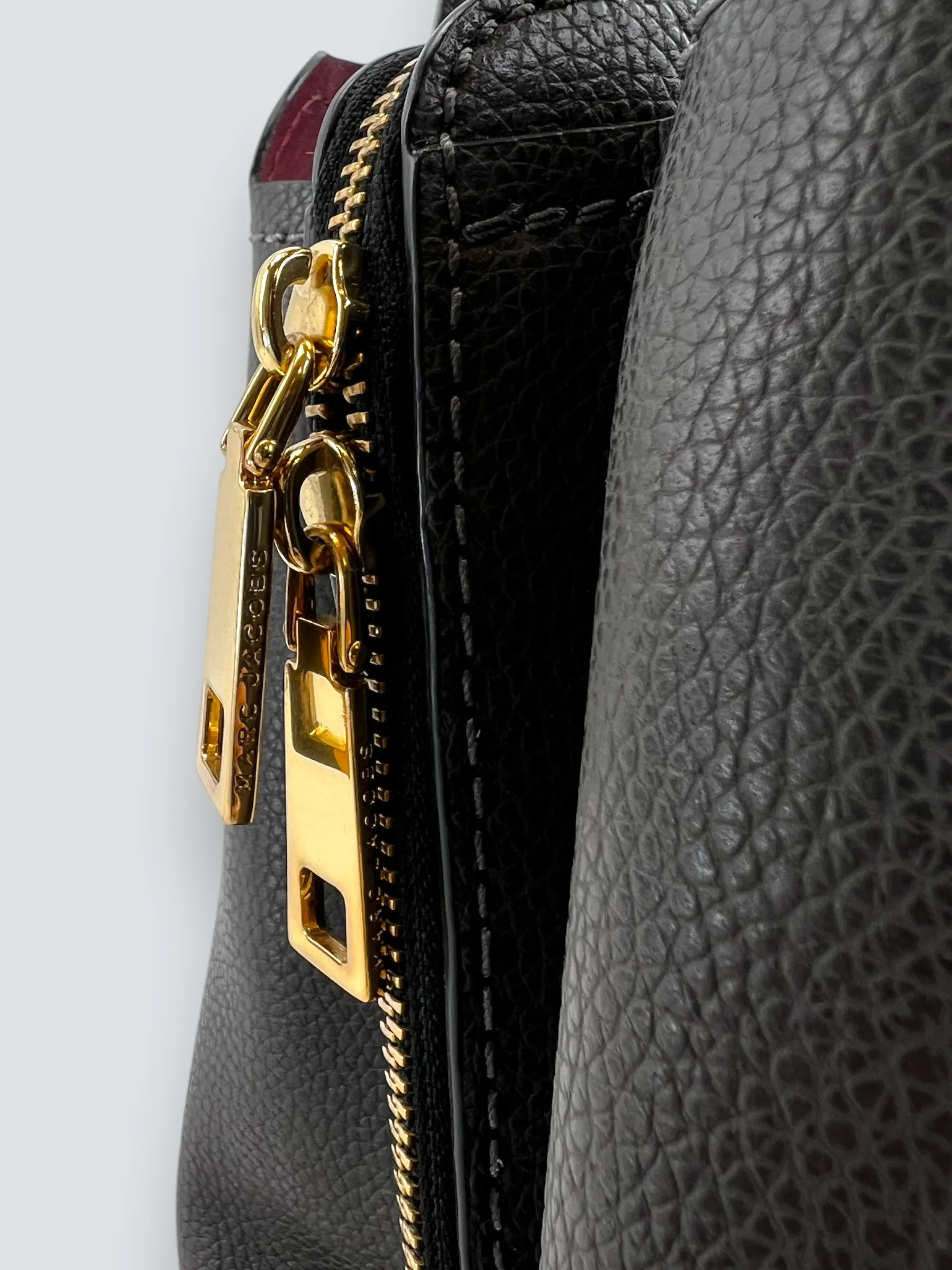 Marc Jacobs Charcoal Grey Leather "The Editor" Tote