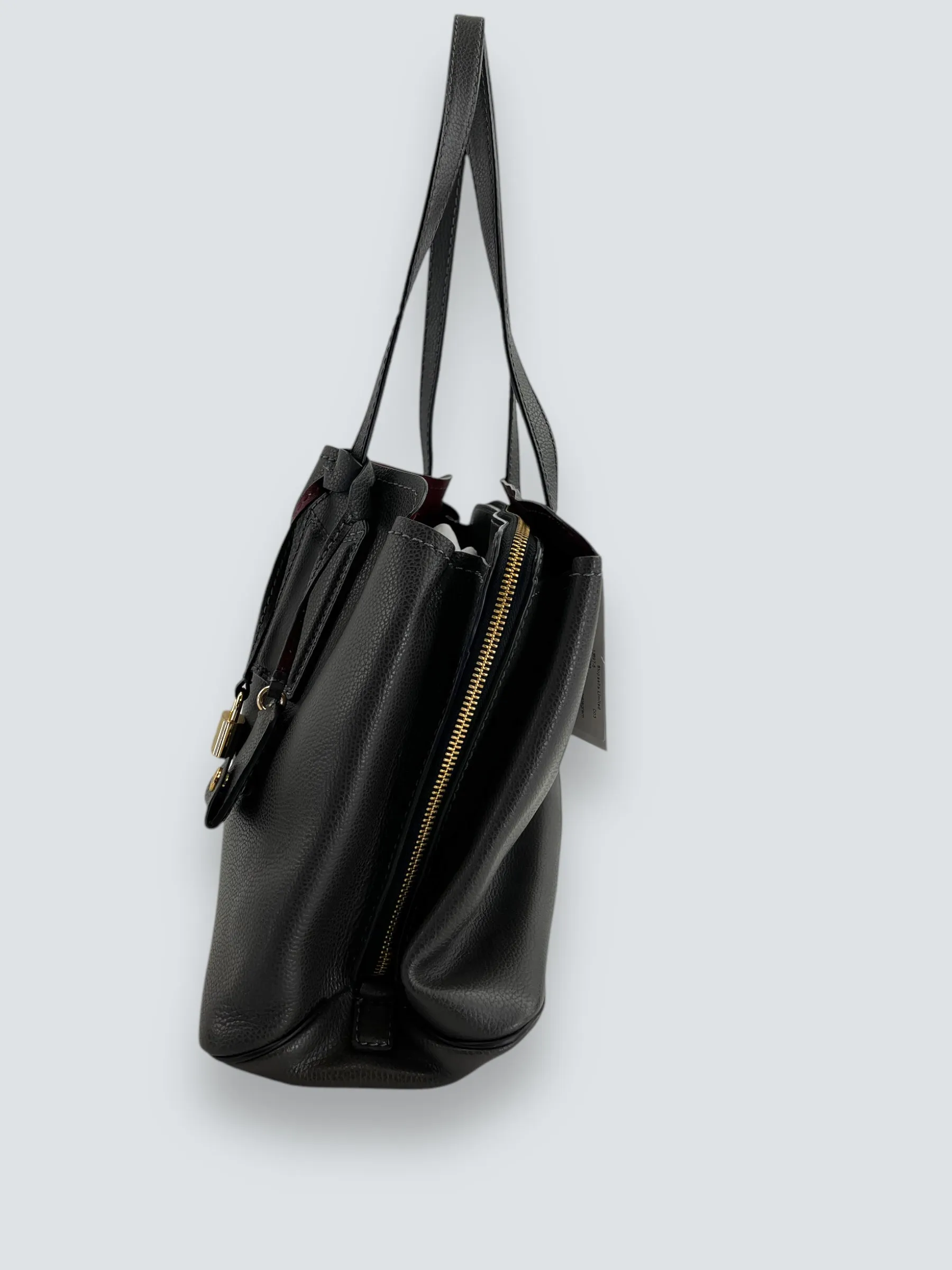 Marc Jacobs Charcoal Grey Leather "The Editor" Tote