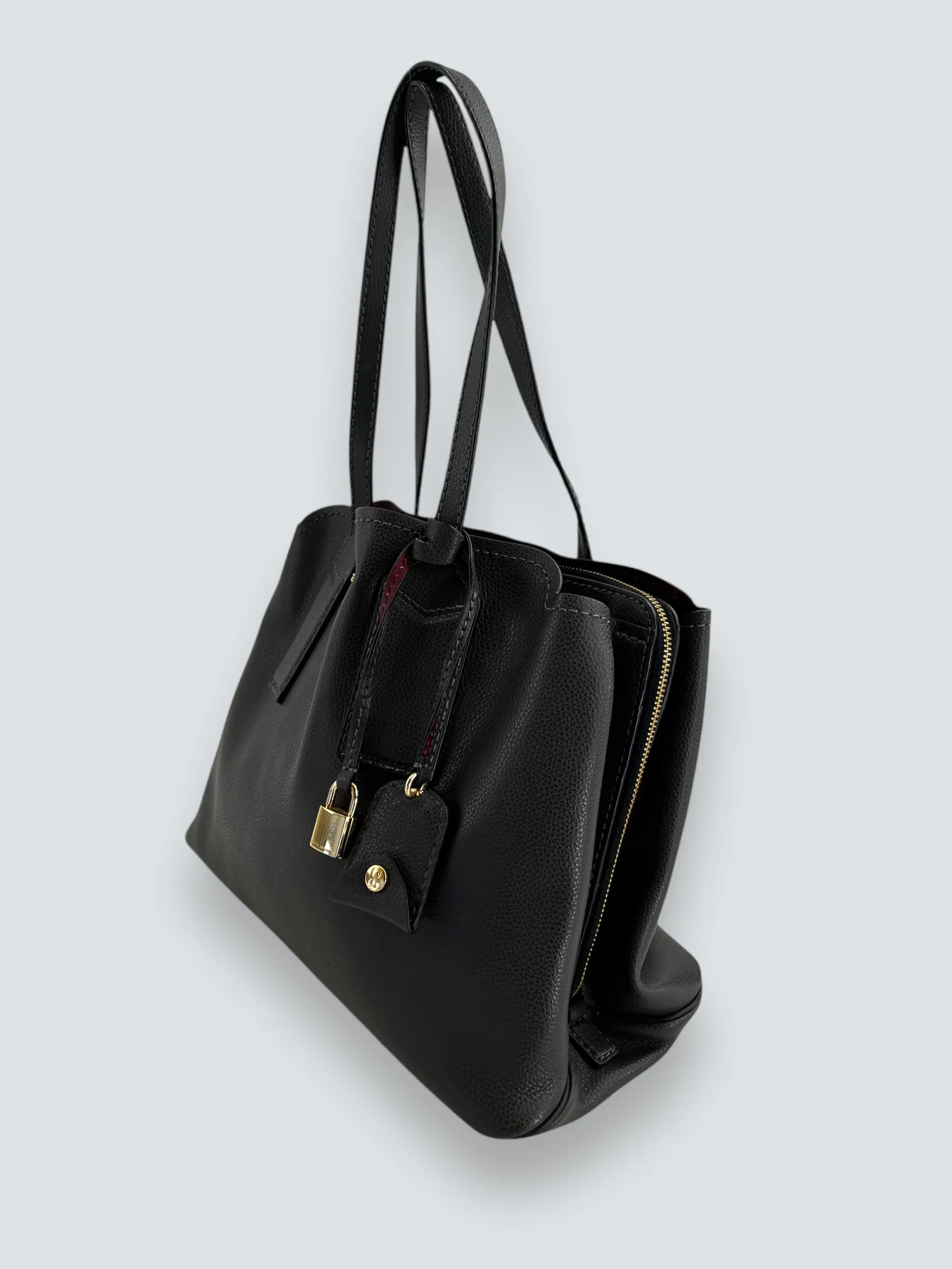 Marc Jacobs Charcoal Grey Leather "The Editor" Tote
