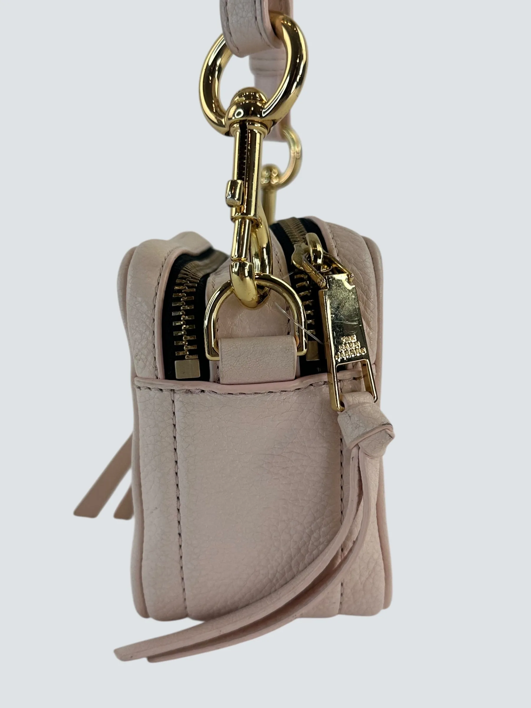 Marc Jacobs Pink Leather Softshot Crossbody