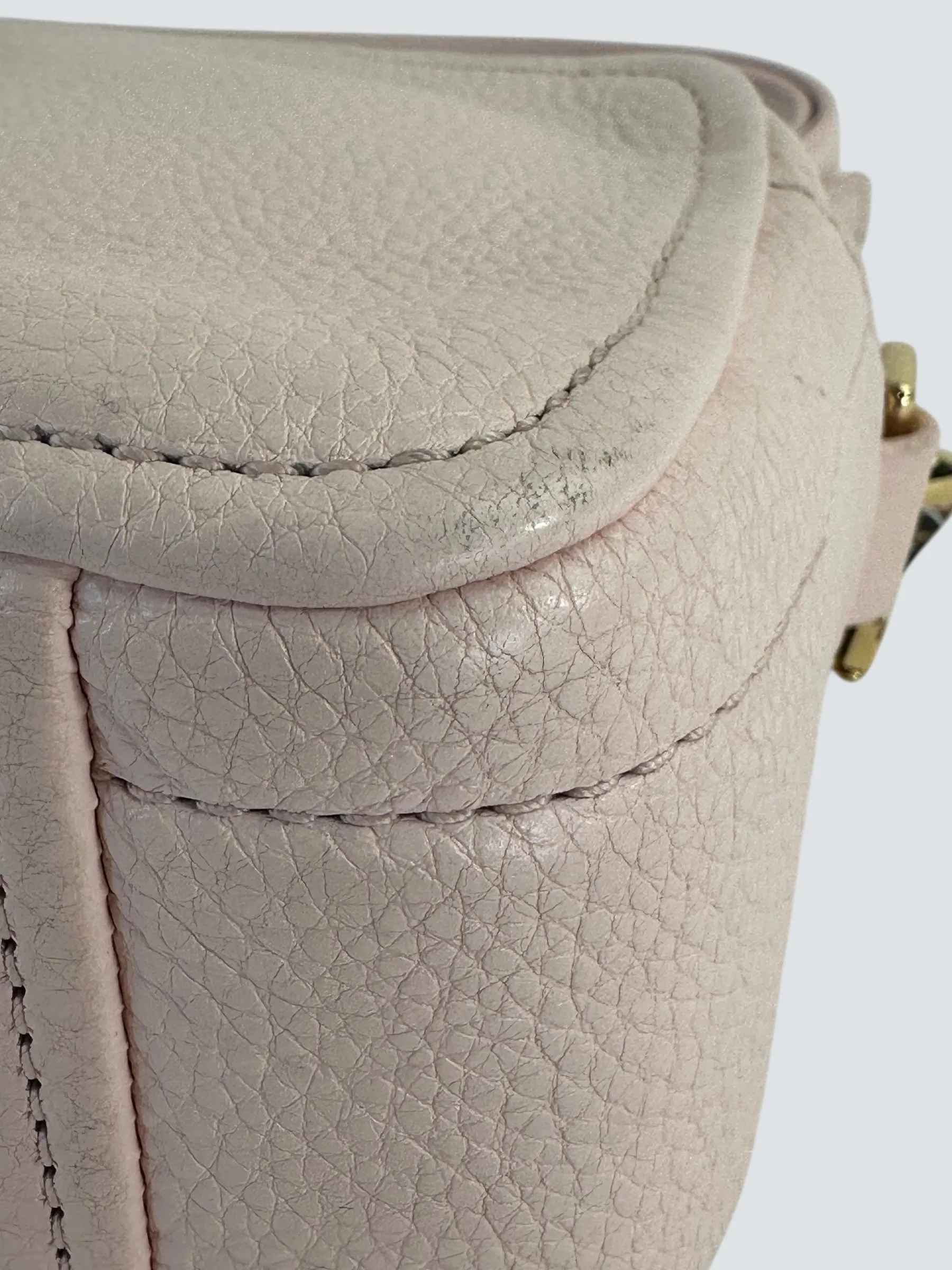 Marc Jacobs Pink Leather Softshot Crossbody