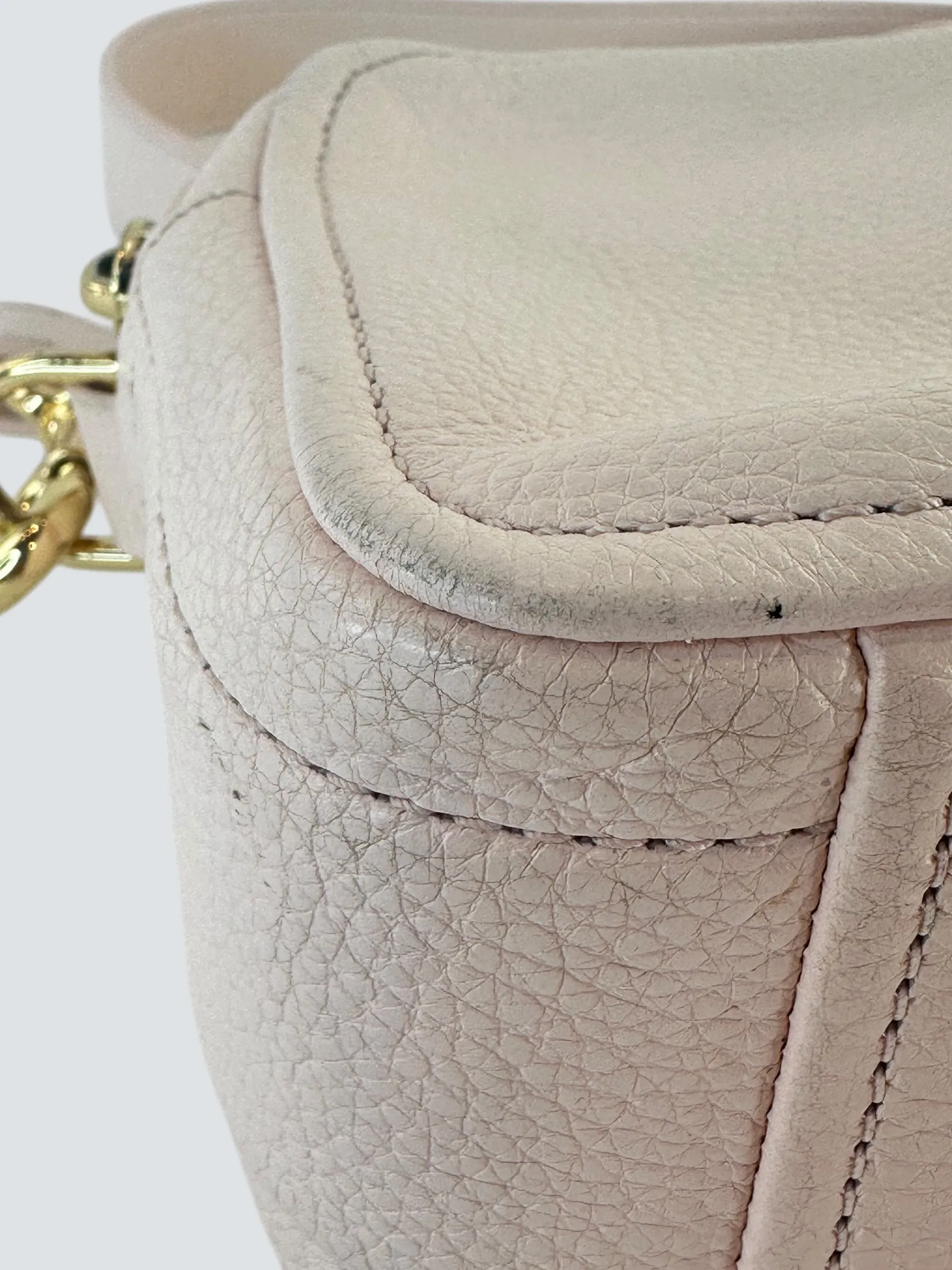 Marc Jacobs Pink Leather Softshot Crossbody