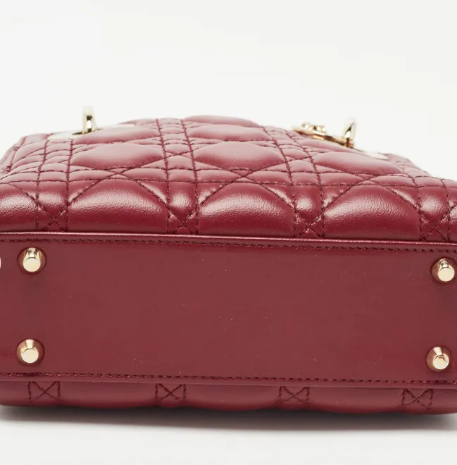 Medium Lady Dior Bag  Cannage Lambskin