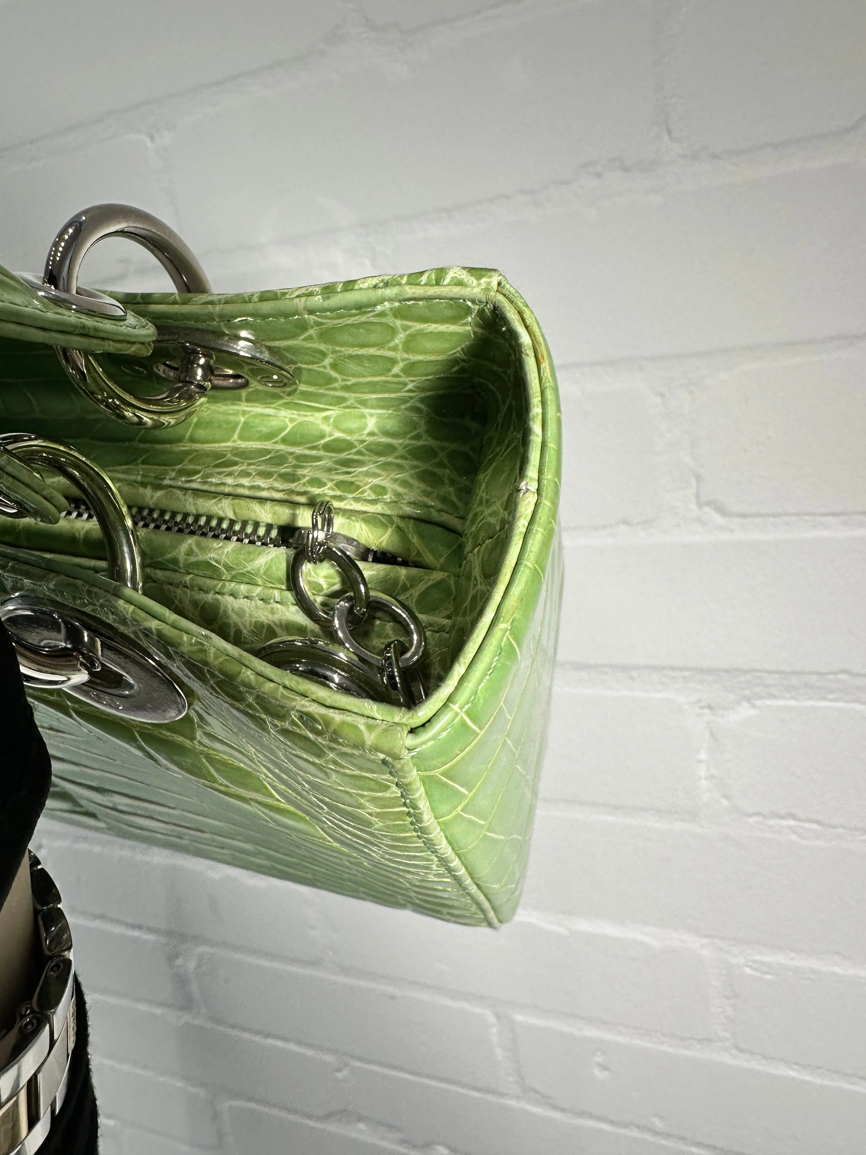 Medium Lady Dior Green
