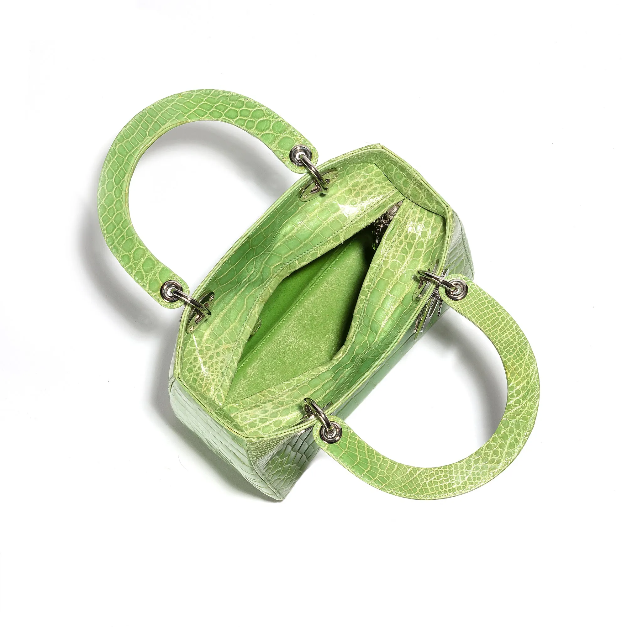 Medium Lady Dior Green