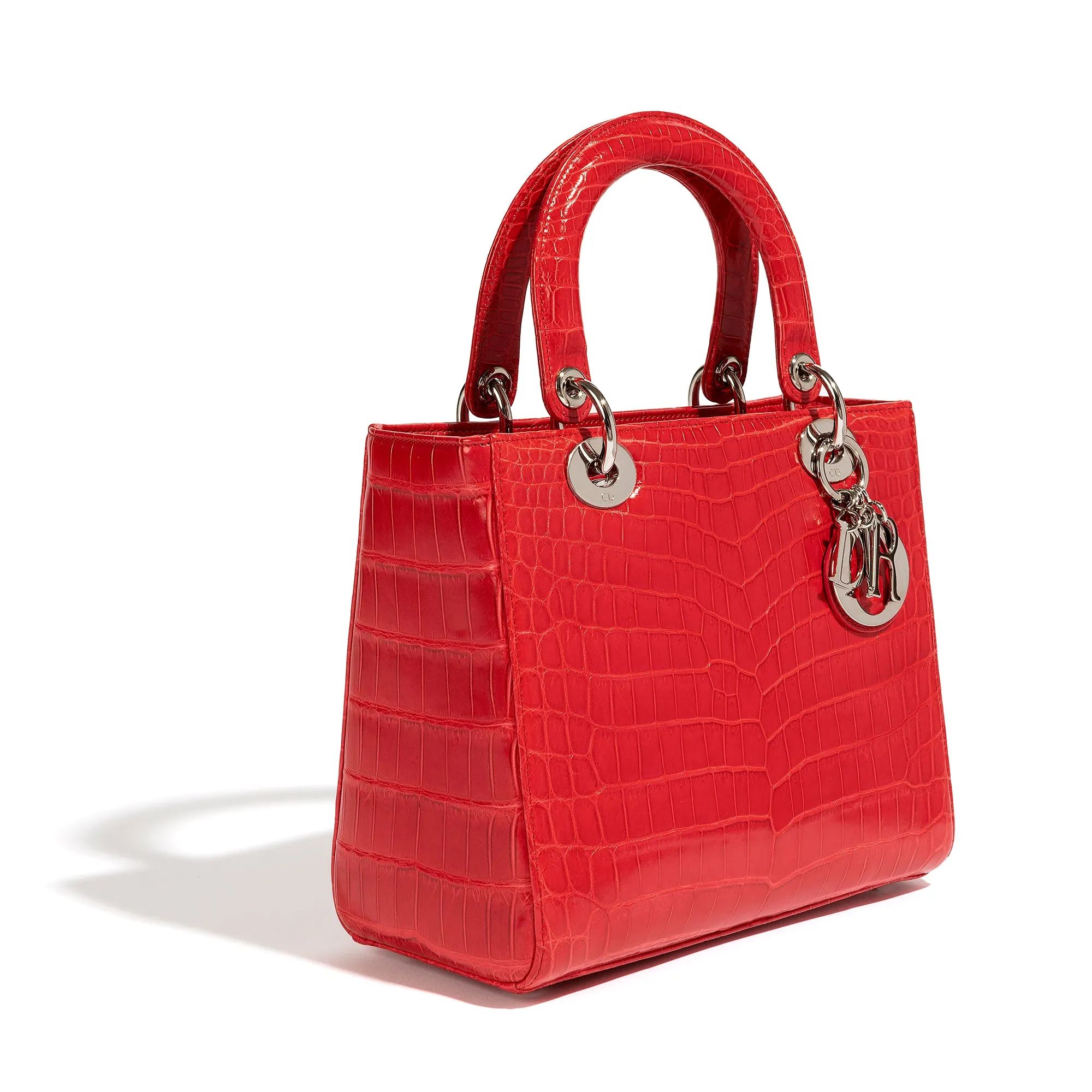 Medium Lady Dior Red