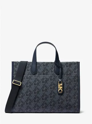 MICHAEL KORS Gigi Large Empire Signature Logo Tote Bag