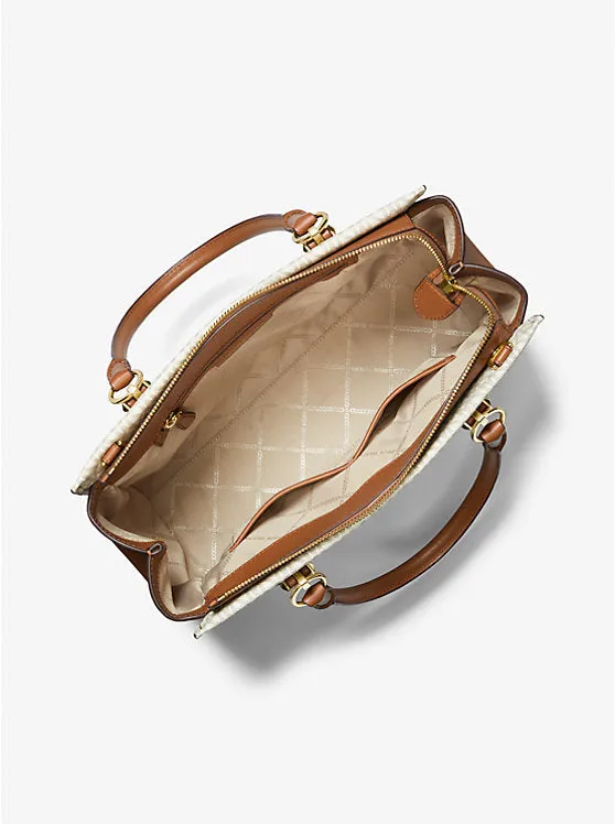 MICHAEL Michael Kors Marilyn Large Logo Satchel