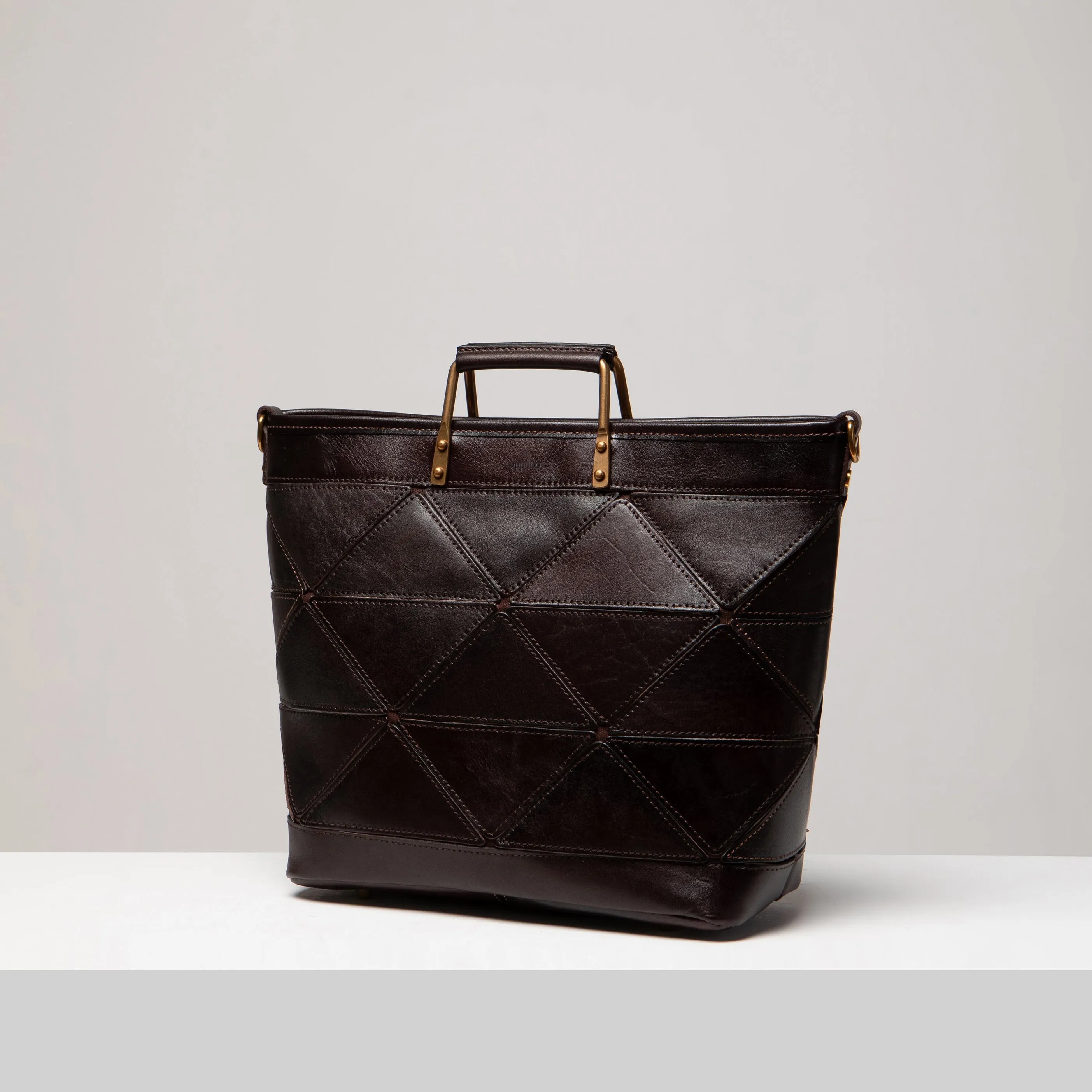 Origami Large Tote - Espresso