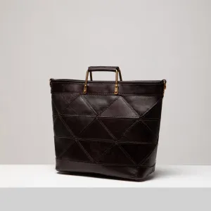 Origami Large Tote - Espresso