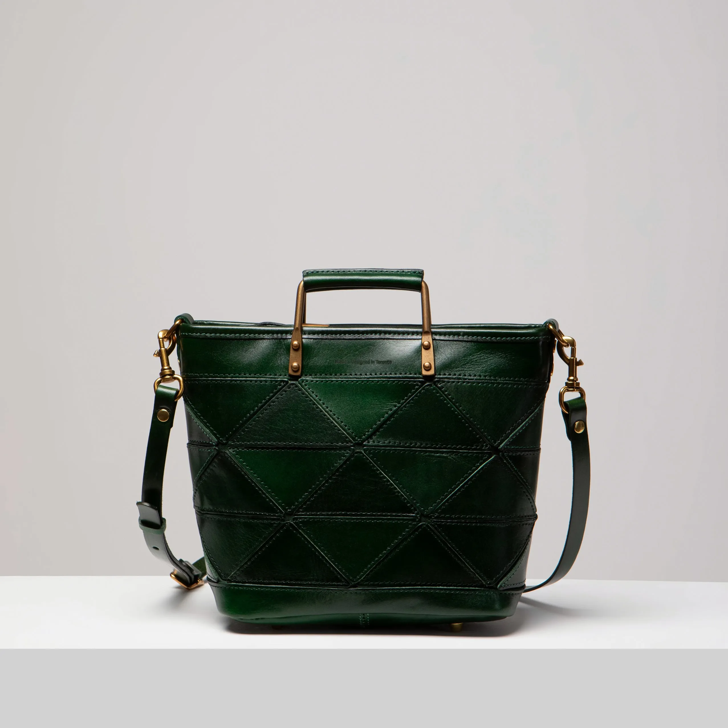 Origami Small Tote - Hunter Green