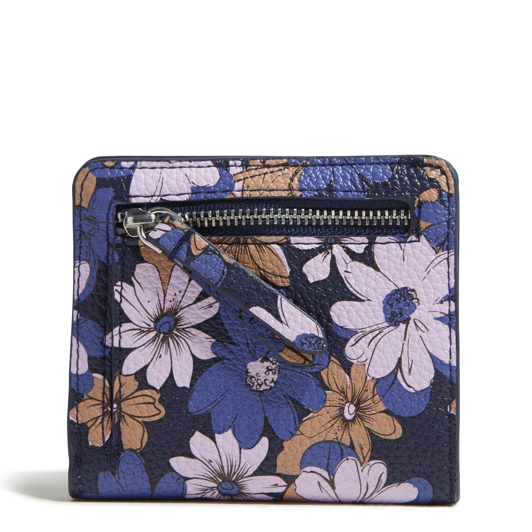 Outlet Faux Leather Essential Small Wallet