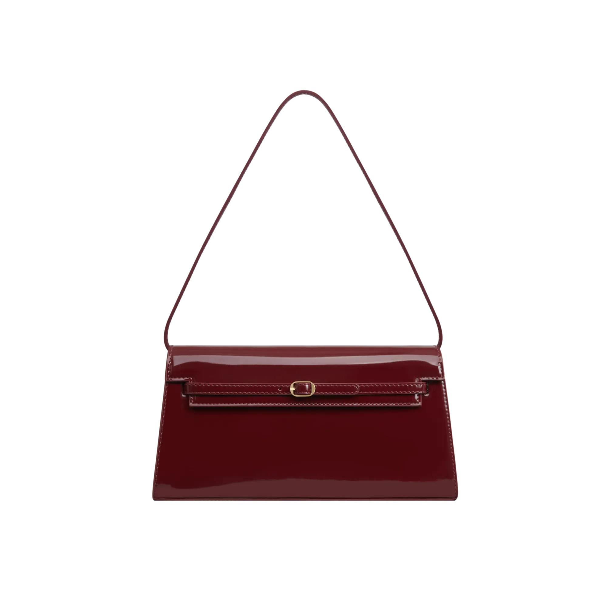 Patent Dark Cherry Shoulder Bag (Limited Edition)