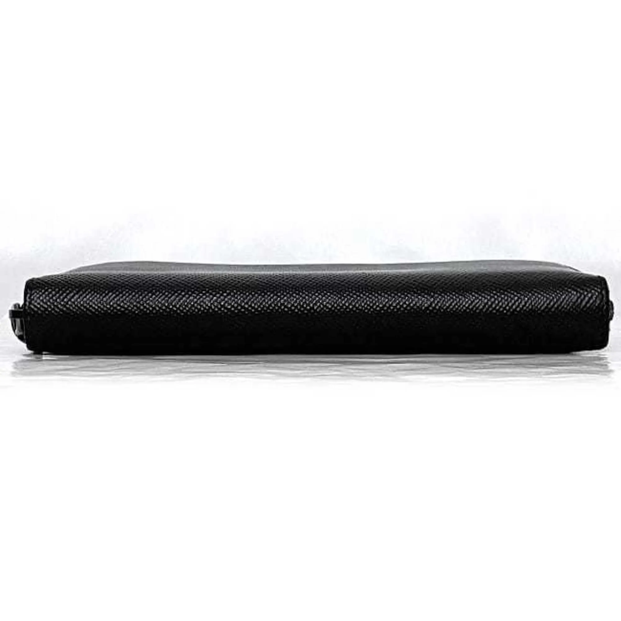 Prada  Leather Long Wallet (Bi-Fold) (Pre-Owned)