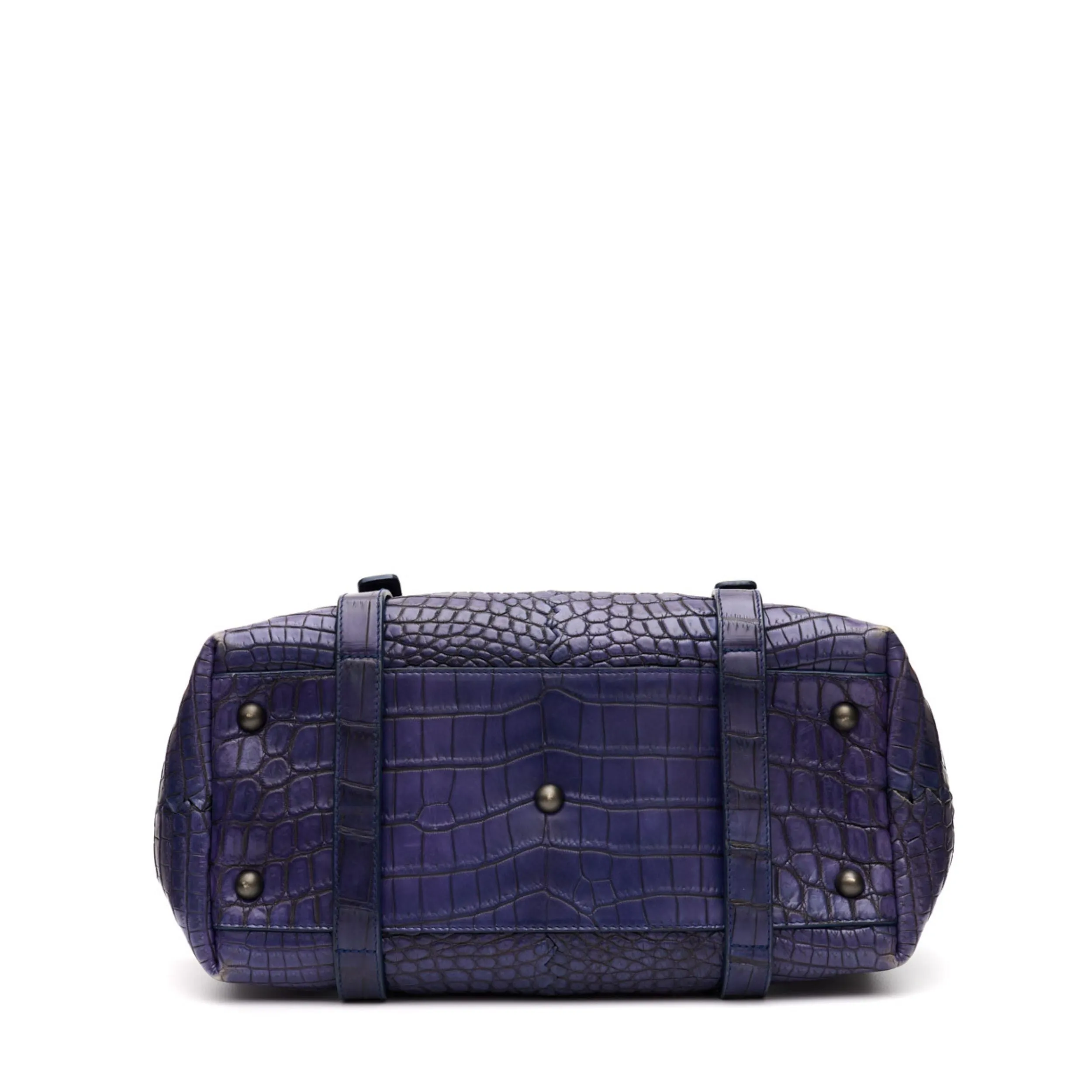 Purple Bowler Bag