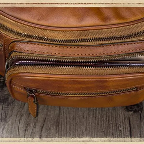 Purple Leather Womens Fanny Pack Hip Belt Bags Waist Bag Hip Bag Bum Bag for Women