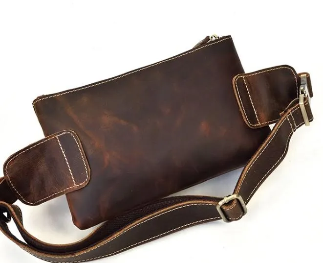Retro and Cool LEATHER MENS FANNY PACK FOR MEN BUMBAG Vintage WAIST BAGS