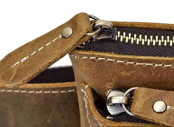 Retro and Cool LEATHER MENS FANNY PACK FOR MEN BUMBAG Vintage WAIST BAGS