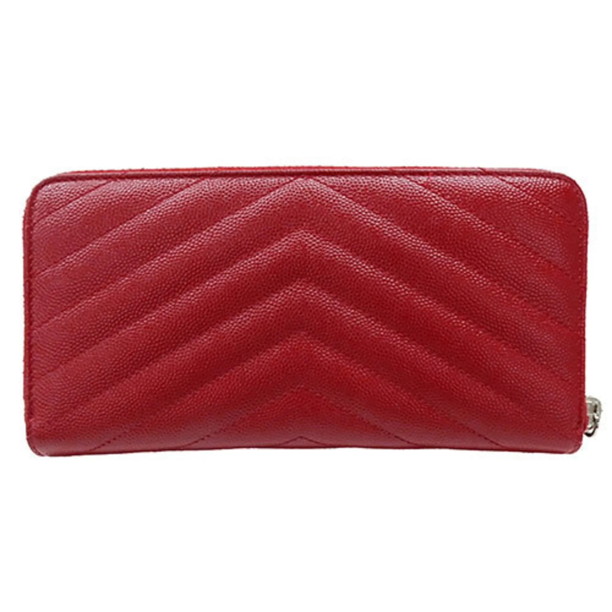 Saint Laurent  Color Suede Bill Wallet (Bi-Fold) (Pre-Owned)