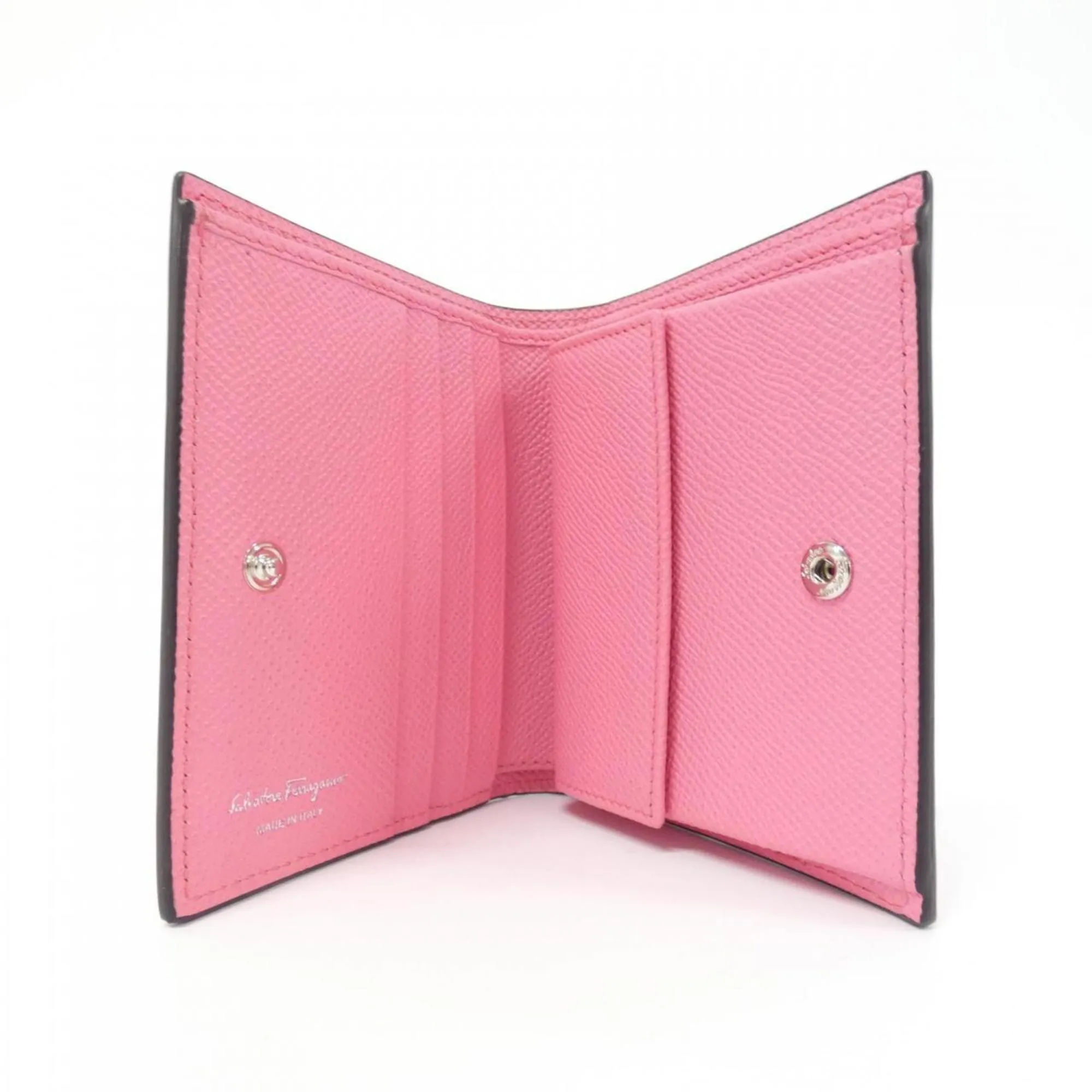 Salvatore Ferragamo Leather Wallet (Bi-Fold) (Pre-Owned)