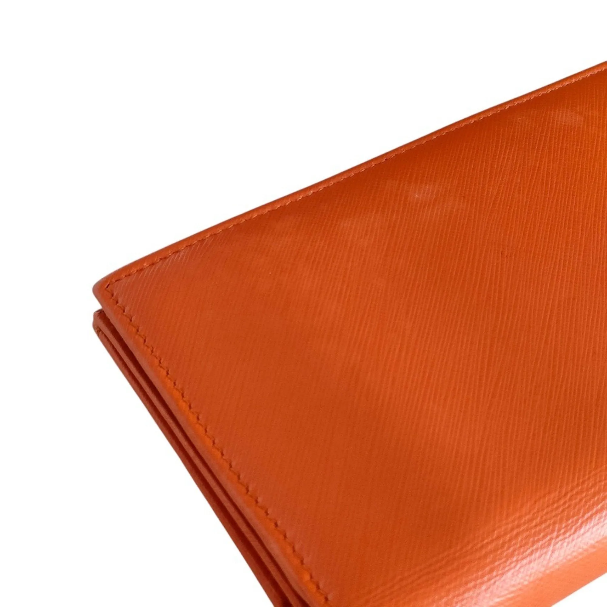 Salvatore Ferragamo Vara Leather Chain/Shoulder Wallet (Pre-Owned)