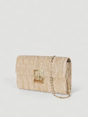Sunset Stroll Woven Clutch