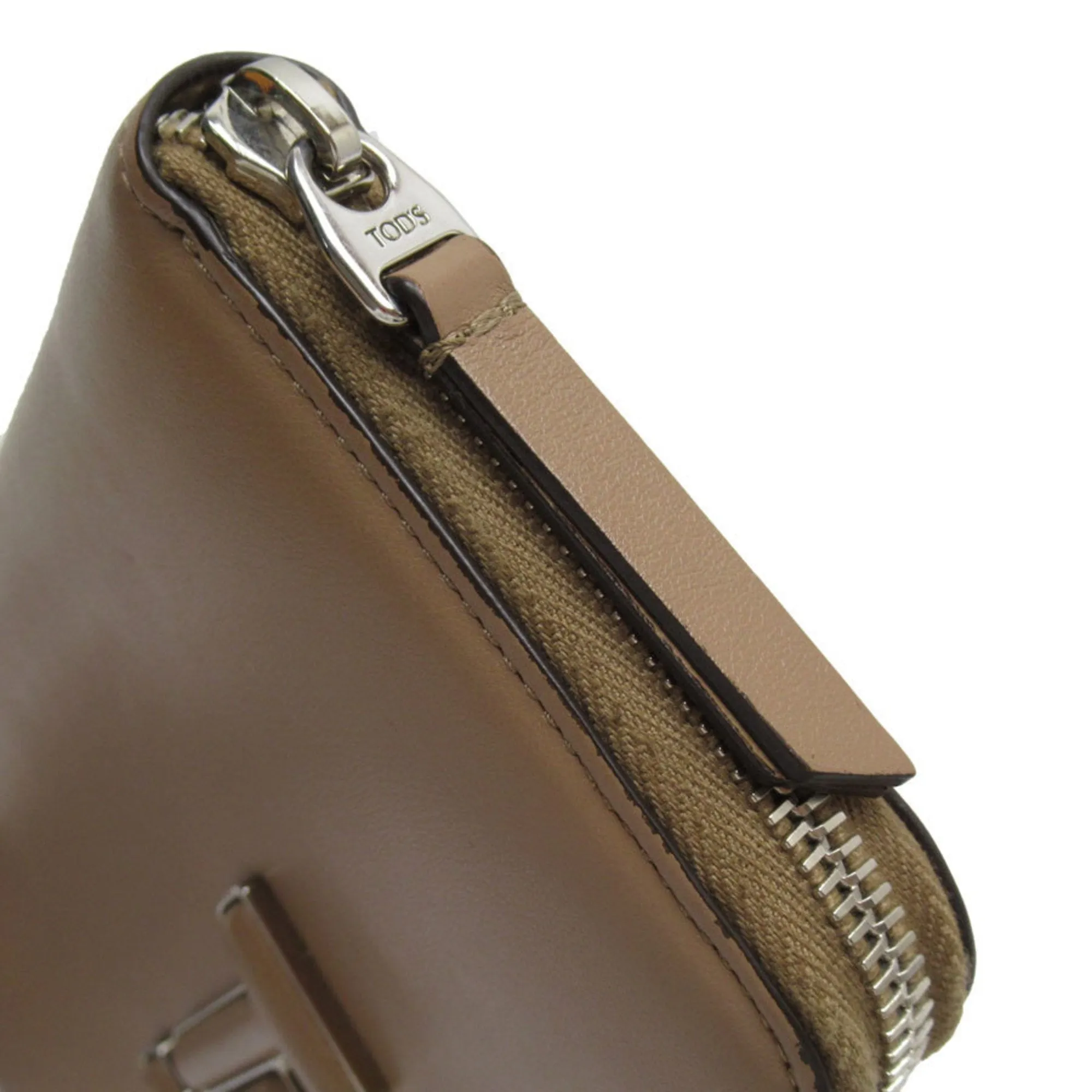 Tod's Leather Long Wallet (Bi-Fold) (Pre-Owned)