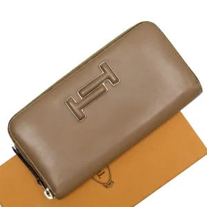 Tod's Leather Long Wallet (Bi-Fold) (Pre-Owned)