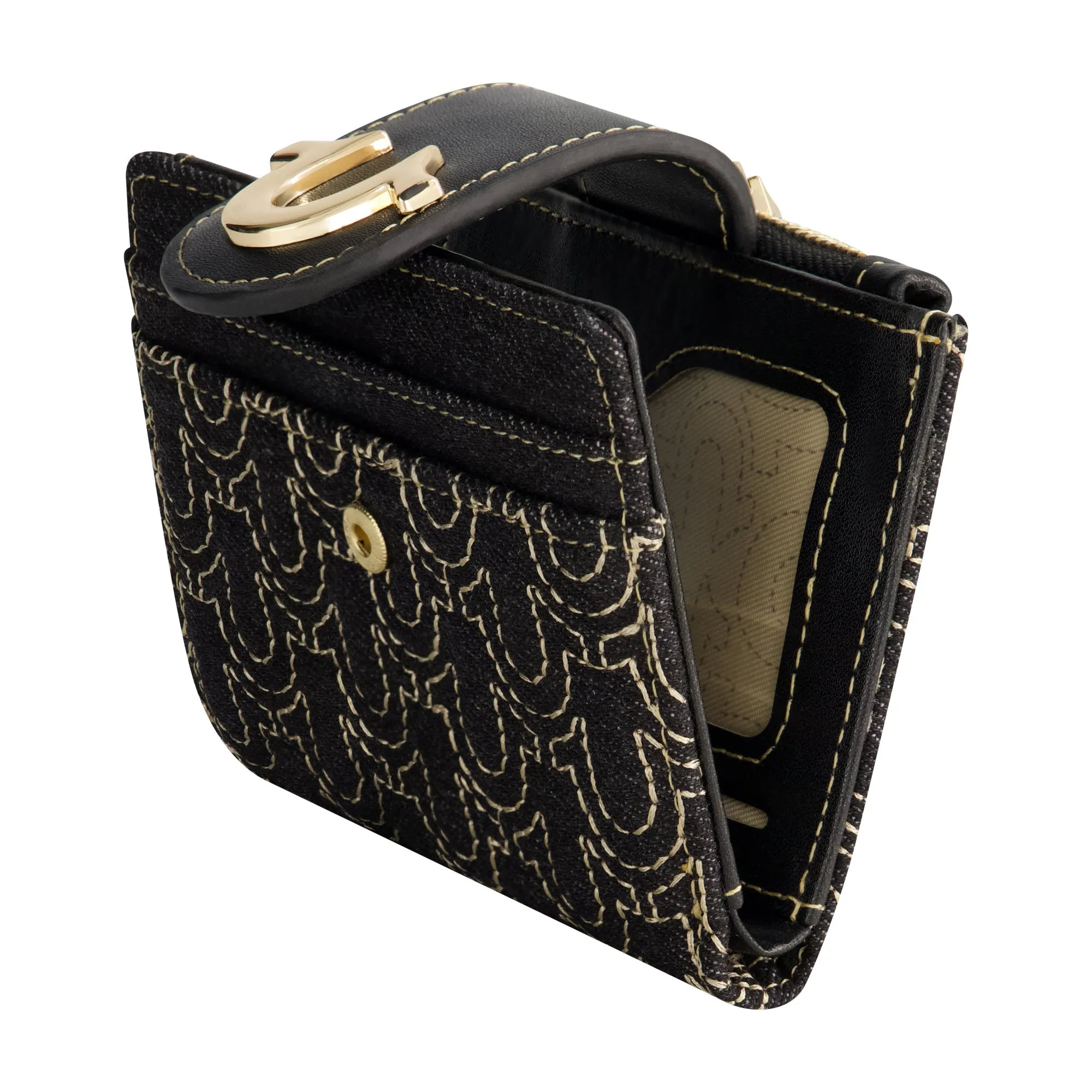 True Religion Horseshoe Quilted Small Wallet