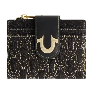 True Religion Horseshoe Quilted Small Wallet