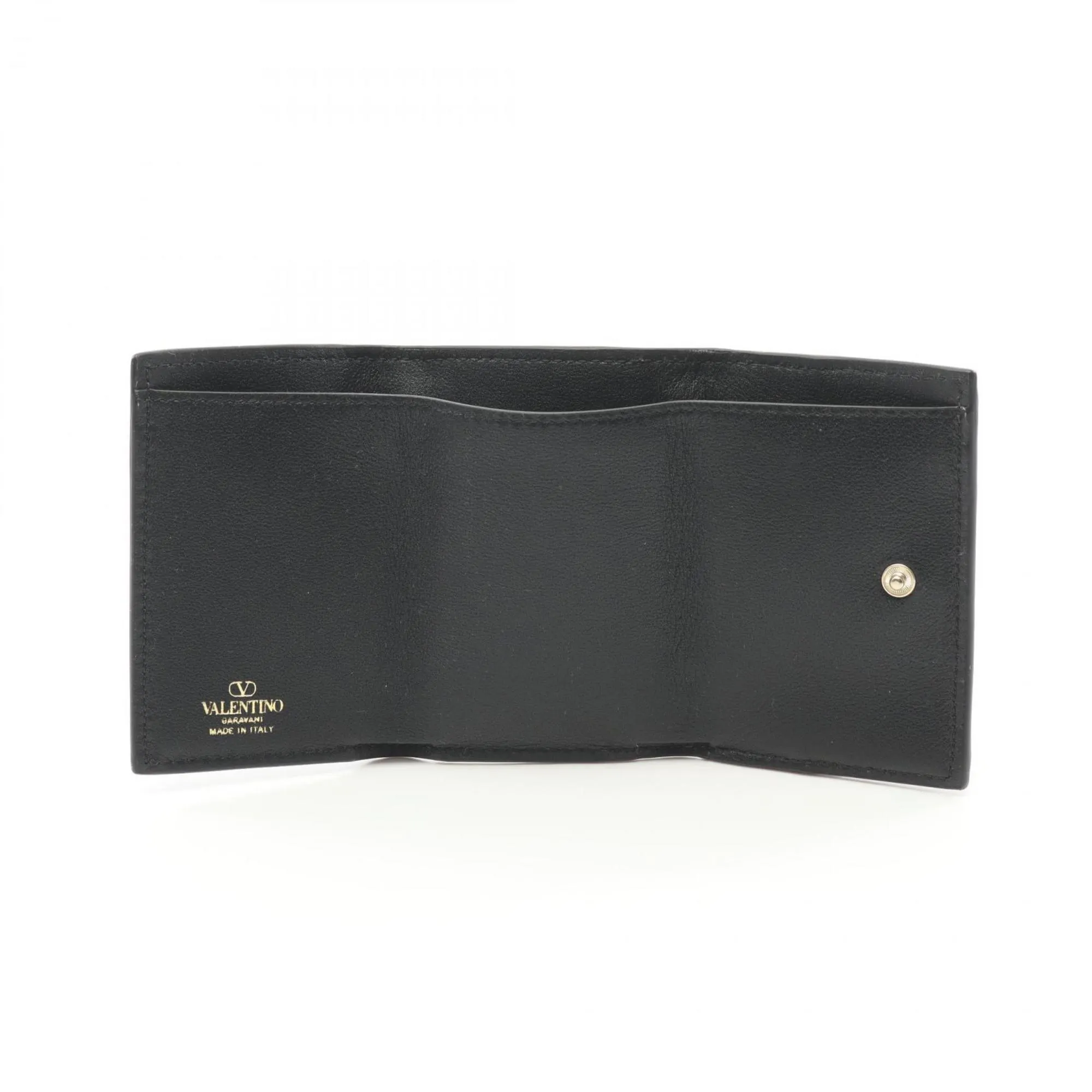 Valentino Leather Wallet (Tri-Fold) (Pre-Owned)
