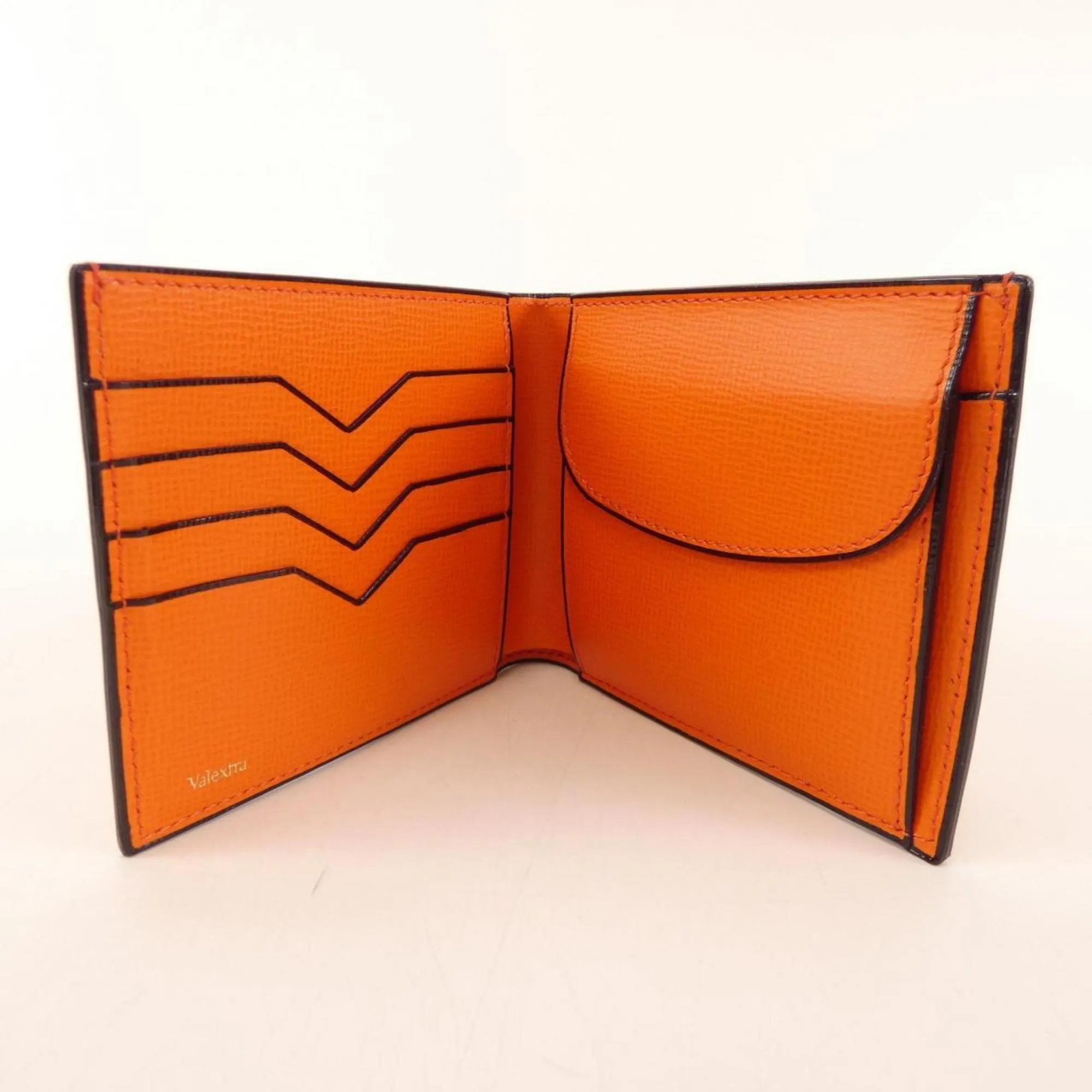 Valextra Leather Wallet (Bi-Fold) (Pre-Owned)