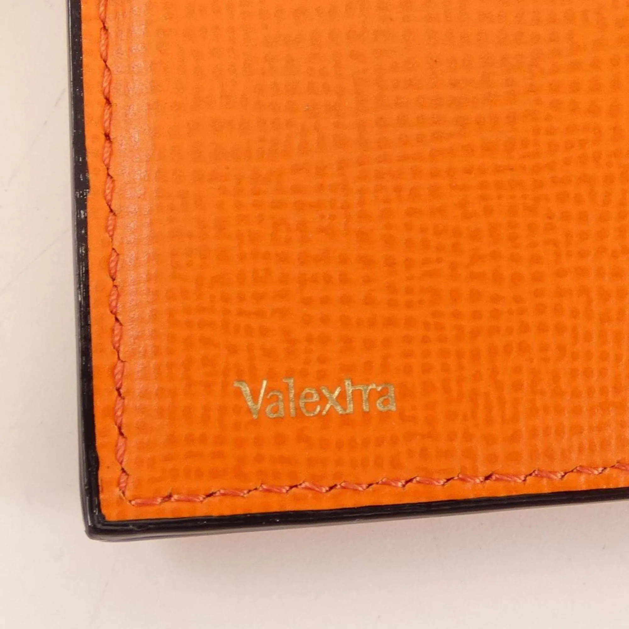 Valextra Leather Wallet (Bi-Fold) (Pre-Owned)