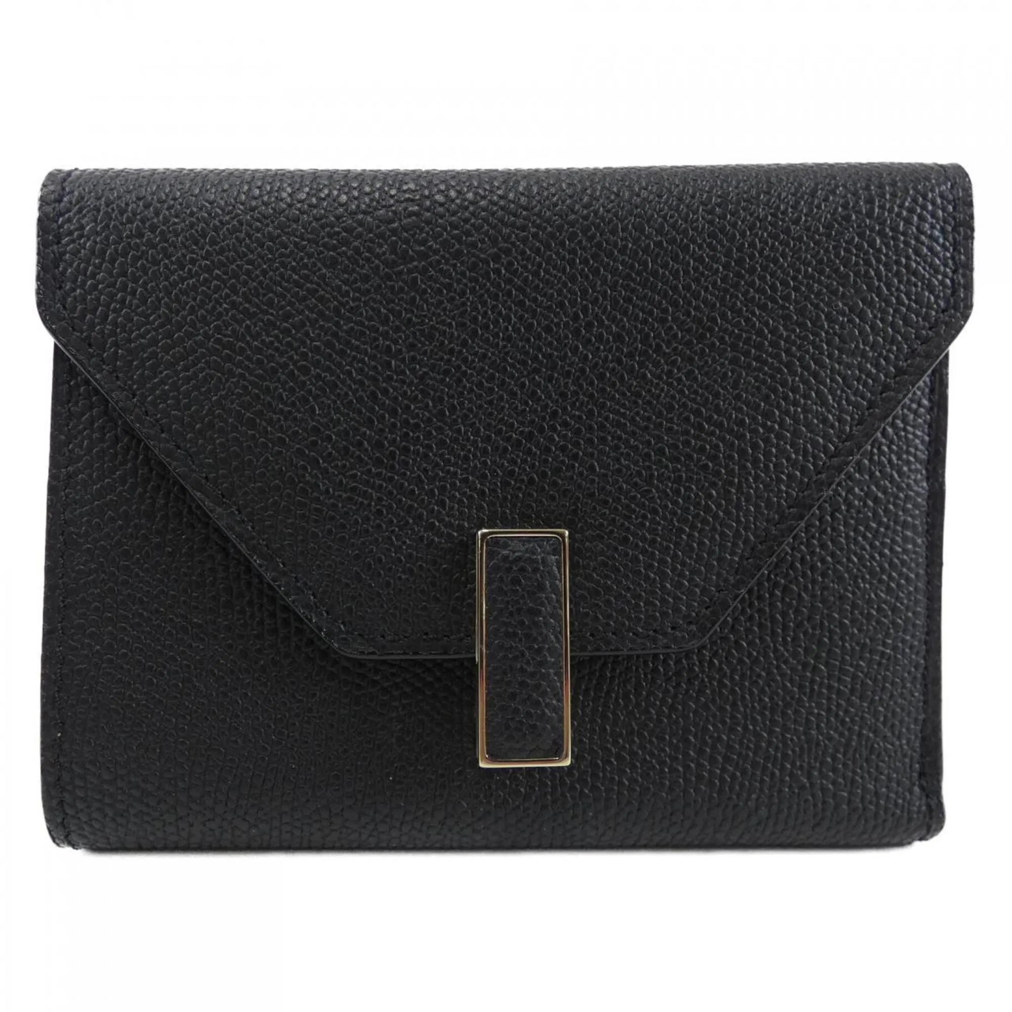 Valextra Leather Wallet (Tri-Fold) (Pre-Owned)