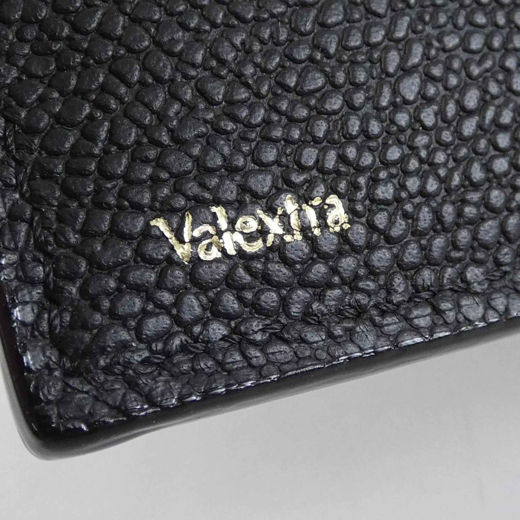 Valextra Leather Wallet (Tri-Fold) (Pre-Owned)