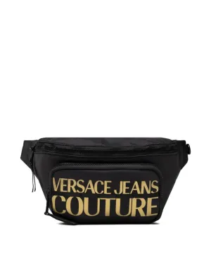V.E.R.S.A.C.E J.E.A.N.S Couture Black Waist Bag