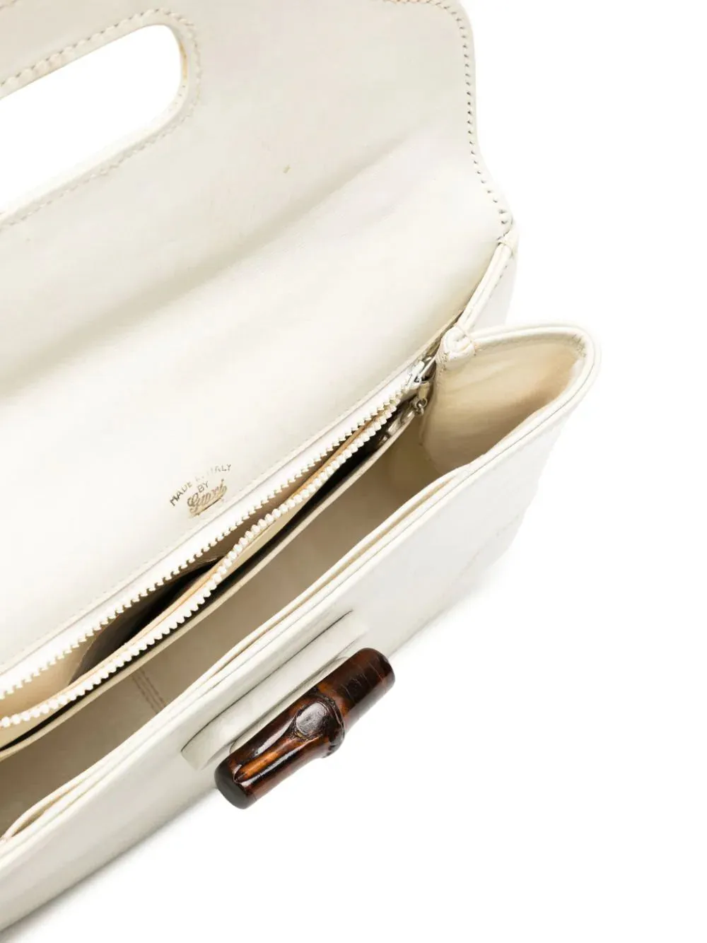 Vintage Bamboo Top Handle Bag