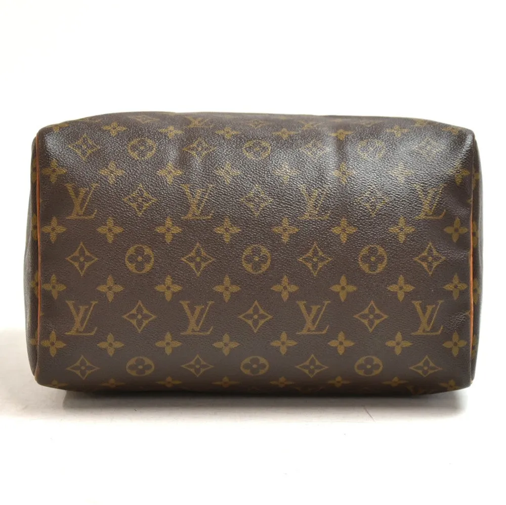 Vintage Canvas Monogram Speedy 30 Bag