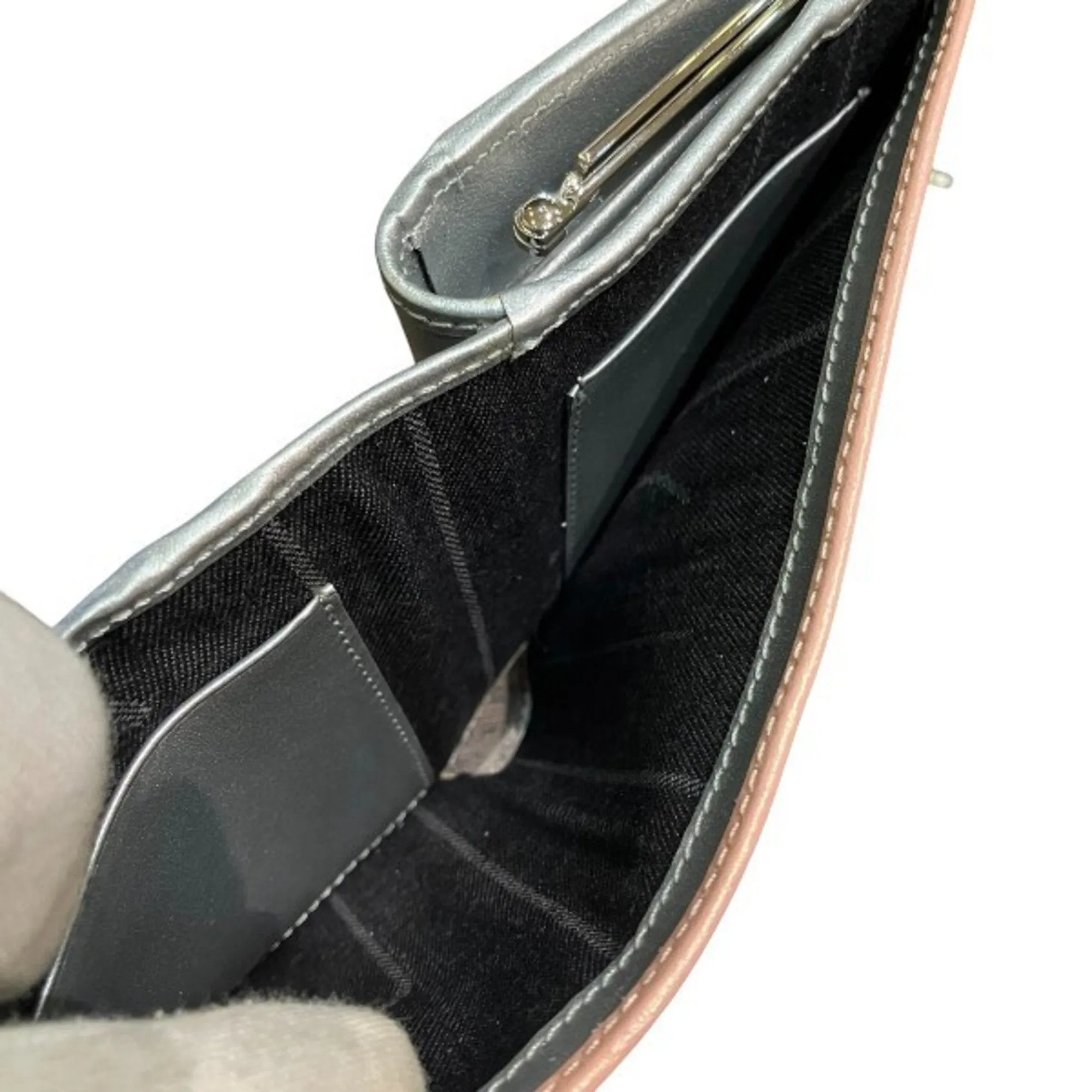 Vivienne Westwood pink Leather Wallet (Bi-Fold) (Pre-Owned)