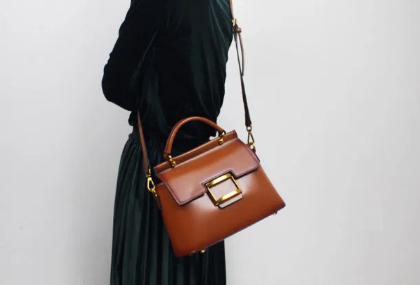 Women Leather Handbag Purse Shoulder Bag for Women Leather Crossbody Bag