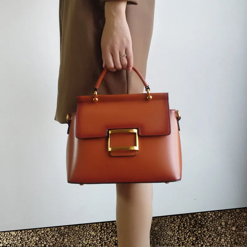Women Leather Handbag Purse Shoulder Bag for Women Leather Crossbody Bag