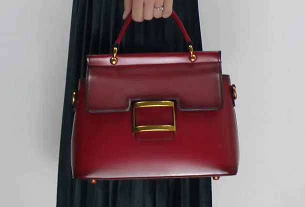Women Leather Handbag Purse Shoulder Bag for Women Leather Crossbody Bag