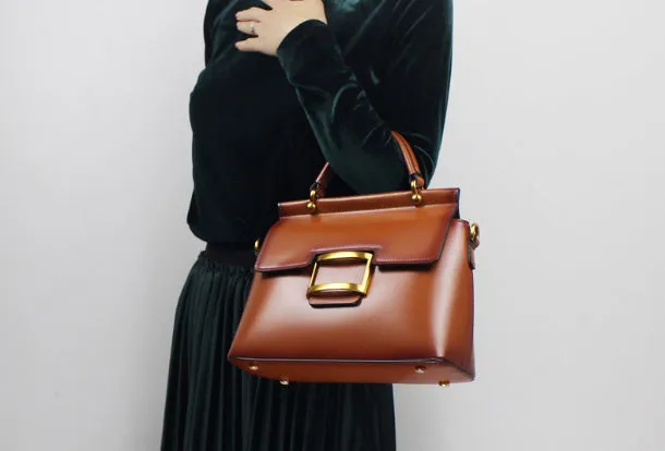 Women Leather Handbag Purse Shoulder Bag for Women Leather Crossbody Bag