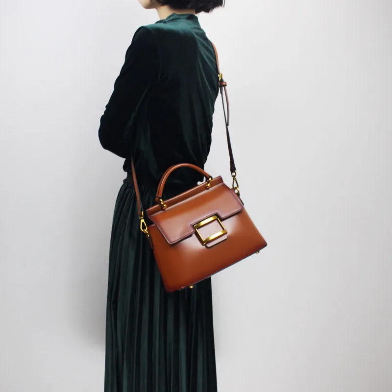 Women Leather Handbag Purse Shoulder Bag for Women Leather Crossbody Bag